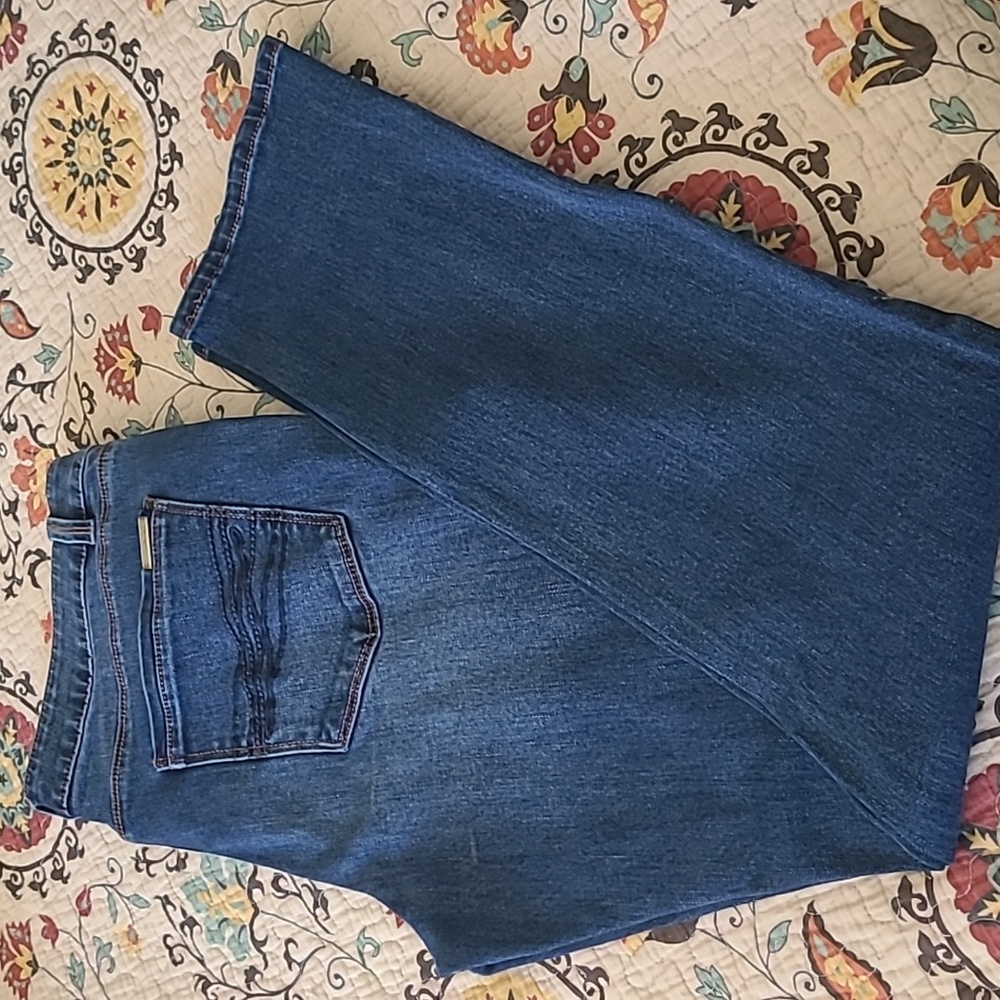 White House Black Market jeans. Slim cut.